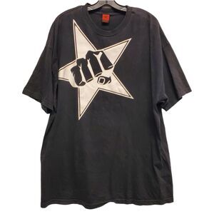 Vintage PUNISHMENT Athletics Shirt Mens XXL Black I DID IT MY WAY Spell Out MMA